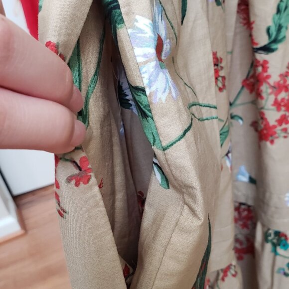 Anthropologie Somerset Maxi Khaki Dress - Picture 6 of 15